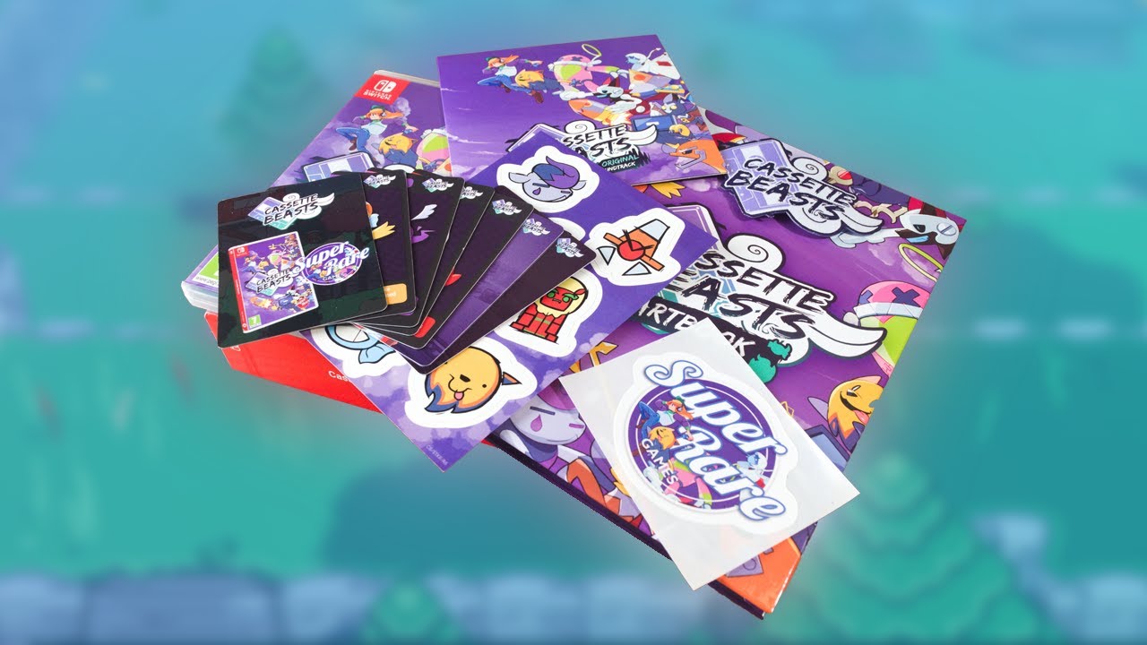 Unboxing the Cassette Beasts Physical Deluxe Edition - YouTube