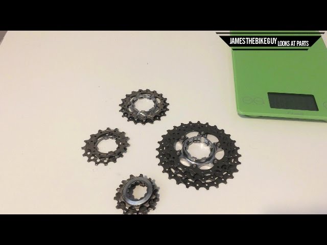 Close look at the Shimano Dura-Ace 7900 10 Speed Road Cassette 11