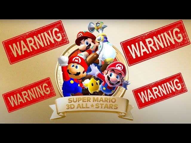 WARNING !! Watch This Before Pre-Ordering Super Mario 3D All-Stars