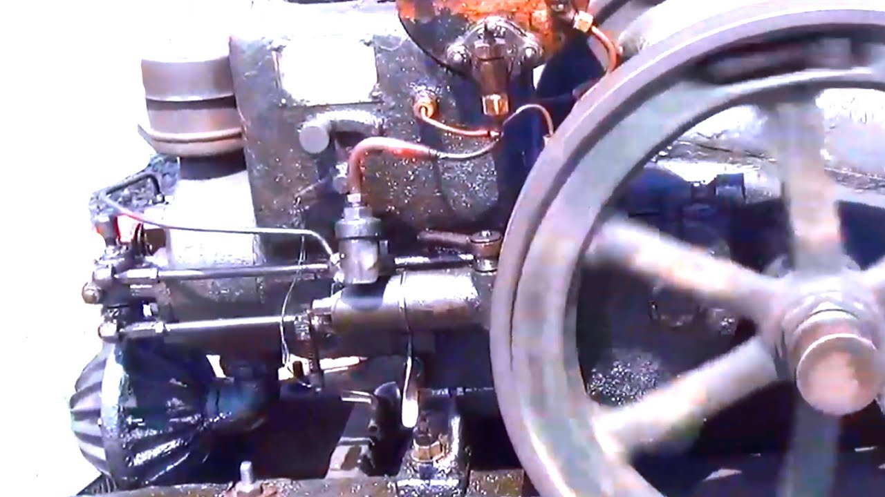 ヤンマーディーゼル【S4型】 昭和初期に活躍していたエンジン 奥州発動