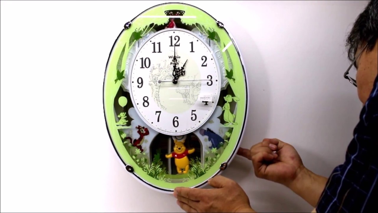 からくり時計 振り子時計 ディズニ―ソングメドレー Melodies In Motion