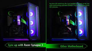 PC-O11 Dynamic Razer Edition - ブラック強化ガラス ATX ミッドタワー