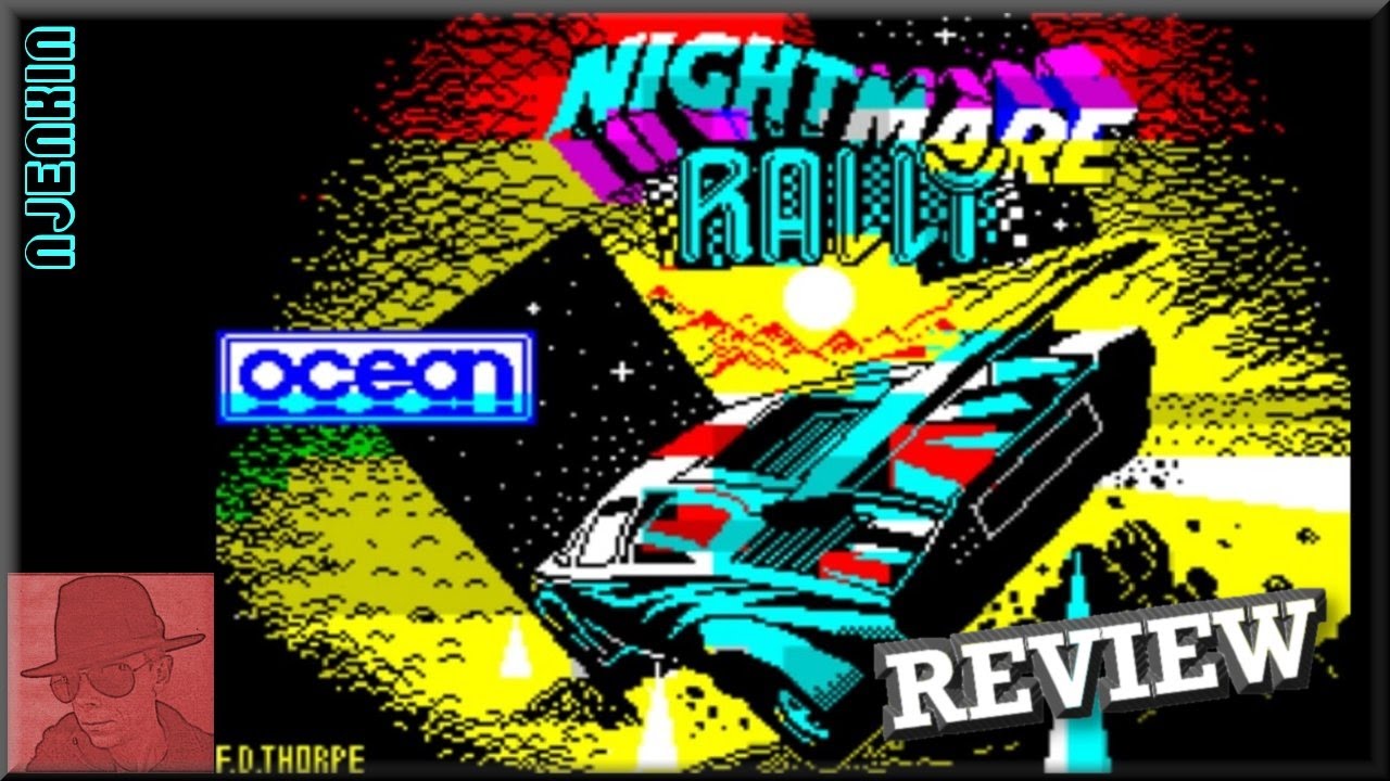 Nightmare Rally - on the ZX Spectrum 48K !! with Commentary - YouTube