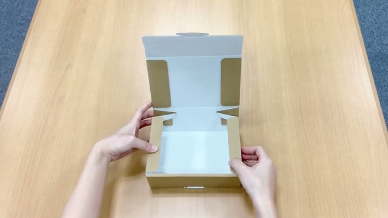 ジッパー付ケース 茶 307×248×82: ギフトボックス・外箱｜包装資材