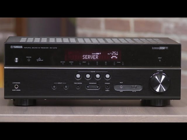 Yamaha's RX-V479 receiver offers performance and value - YouTube