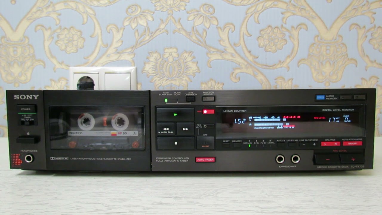 Sony TC-FX705 - YouTube