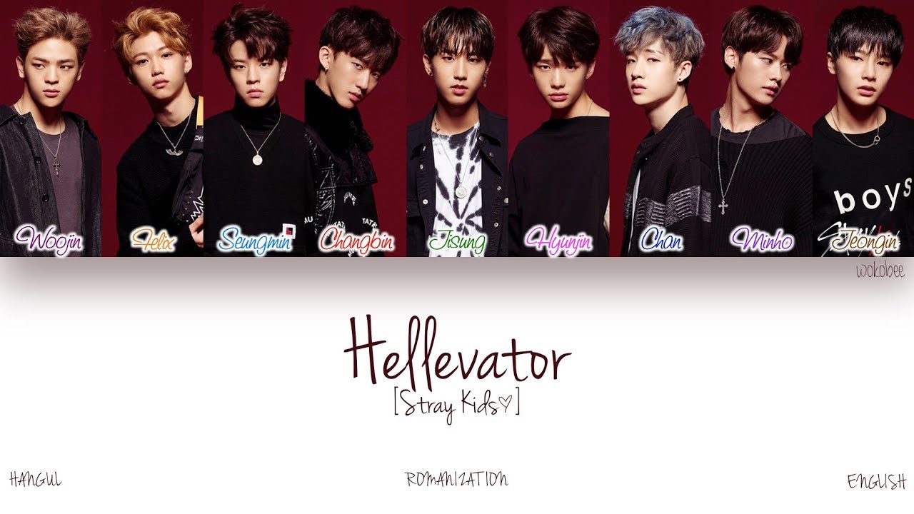 HAN|ROM|ENG] Stray Kids (스트레이 키즈) - Hellevator (Color Coded