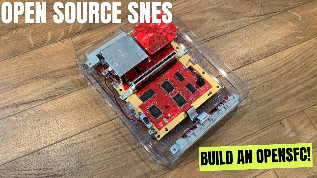 Open Source SFC/SNES Motherboard - RetroRGB