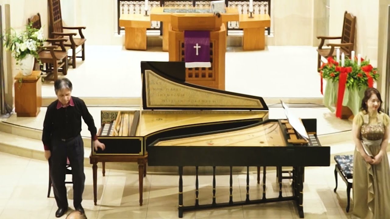 バッハ / 2台のチェンバロのための協奏曲 ハ長調 BWV1061a （武久源造