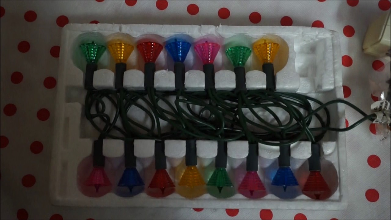 昭和レトロ すずらん堂】クリスマスイルミネーションライト 15球