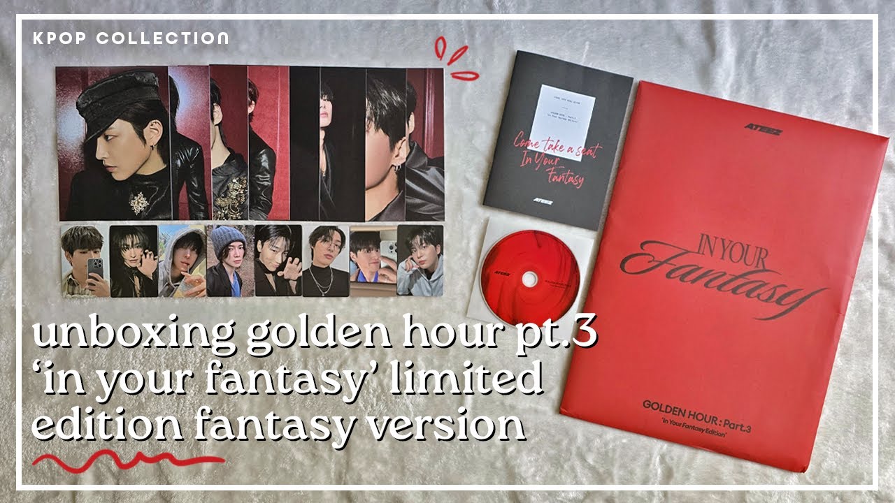 ATEEZ Golden Hour: Part.3 'In Your Fantasy' Limited Edition
