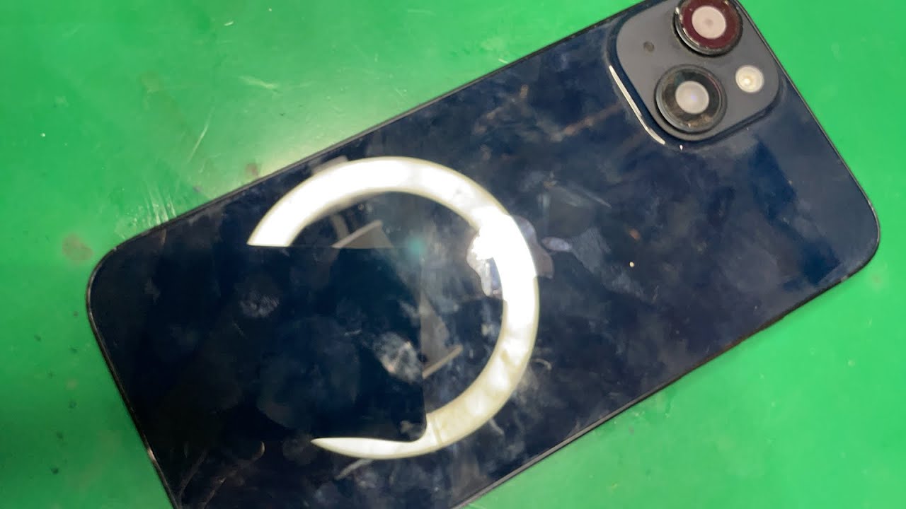 iPhone 14 水没起動しないリチウムBMS/A2863バッテリー交換修理 - YouTube