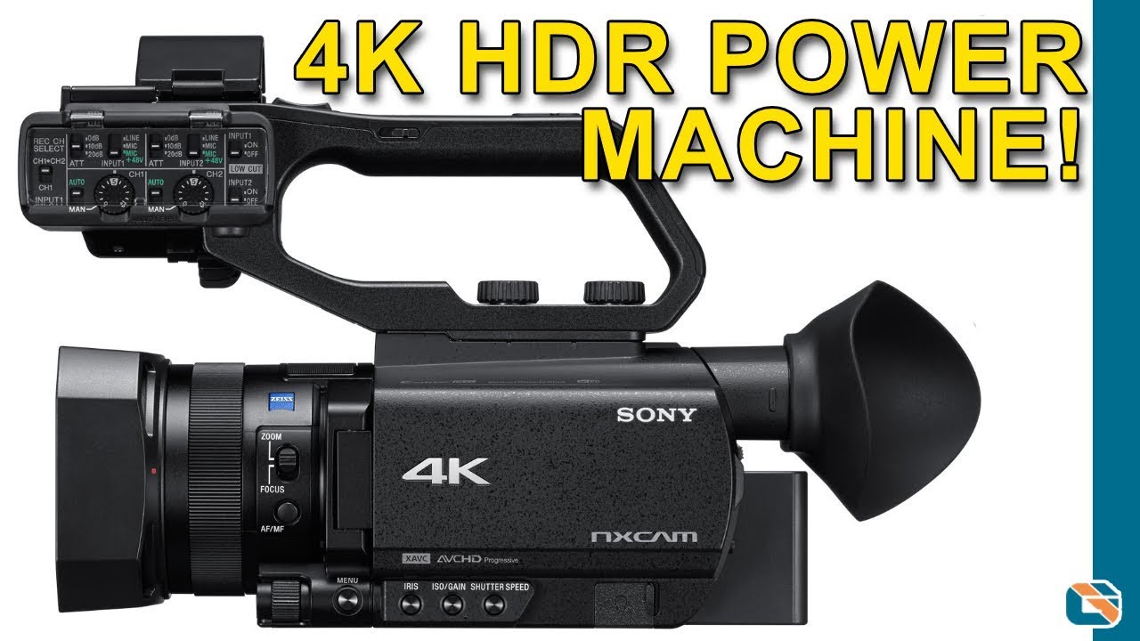 Sony HXR-NX80 Compact 4K Camcorder Unboxing & First Look - YouTube