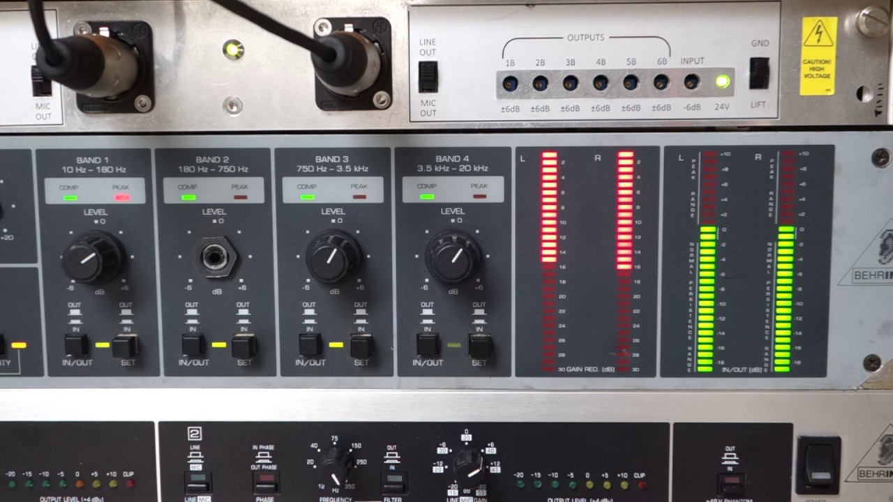 Behringer Combinator MDX-8000 #2 - YouTube