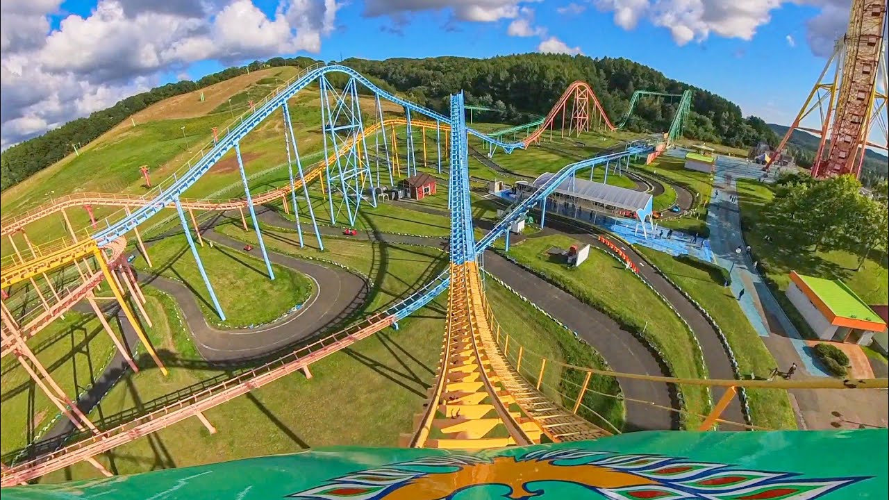 AWESOME Japanese Jet Coaster! GO-ON - HD On-Ride POV