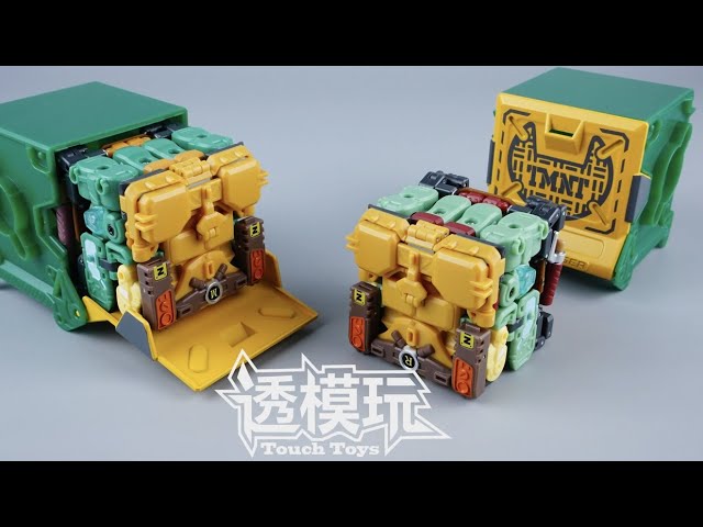 SwiftTransform】Ninja Turtles Truck!? Machine Cube 52TOYS TEENAGE