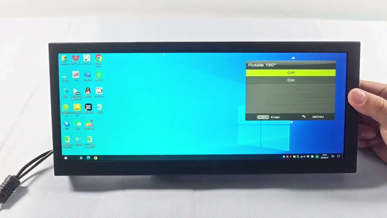 VSDISPLAY 12.3inch 1920x720 Bar LCD Screen For ARCADE Game Machine