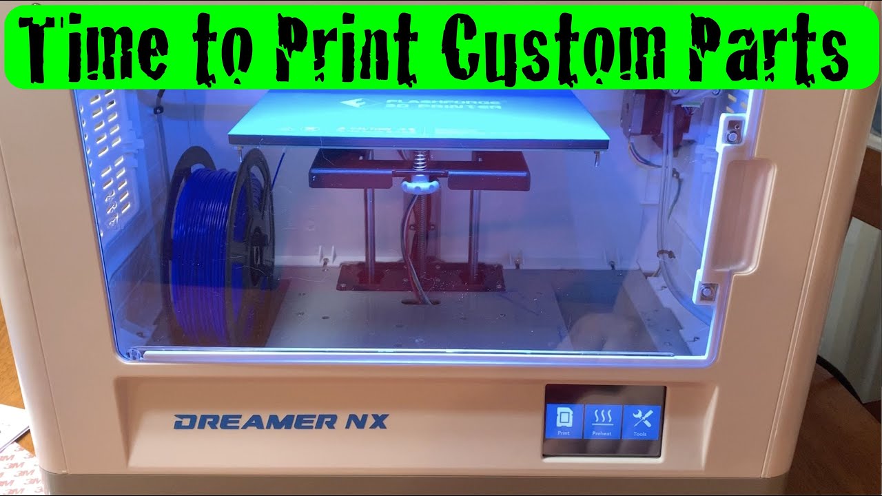 Flashforge Dreamer NX 3d Printer First Look - YouTube