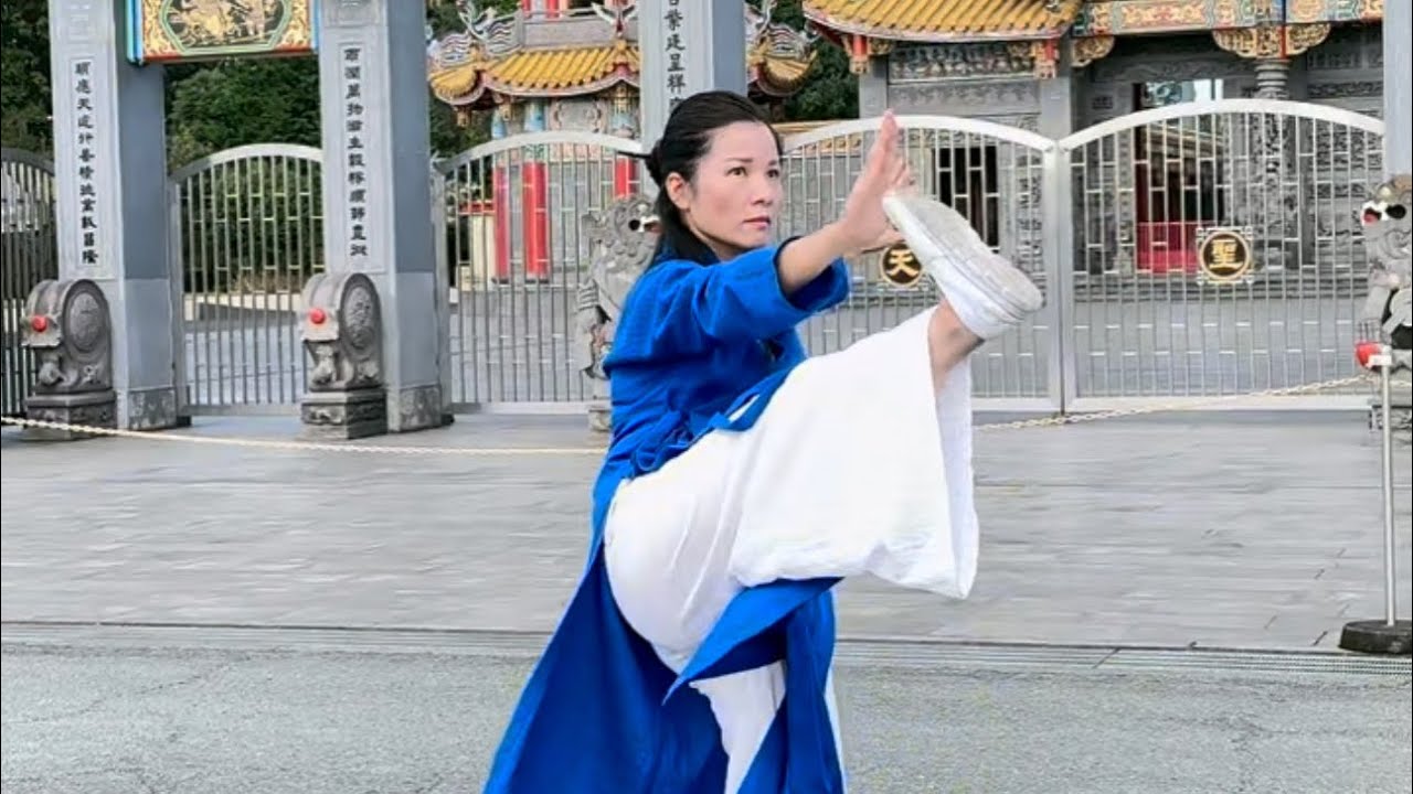 24式简化太极拳完整示范#kungfu 黄冬梅太極拳教室 興味のある方はぜひ