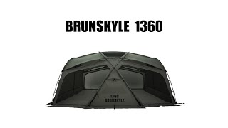 브런스카일 1360 텐트 설치 / How to set up a tent (BRUNSKYLE 1360