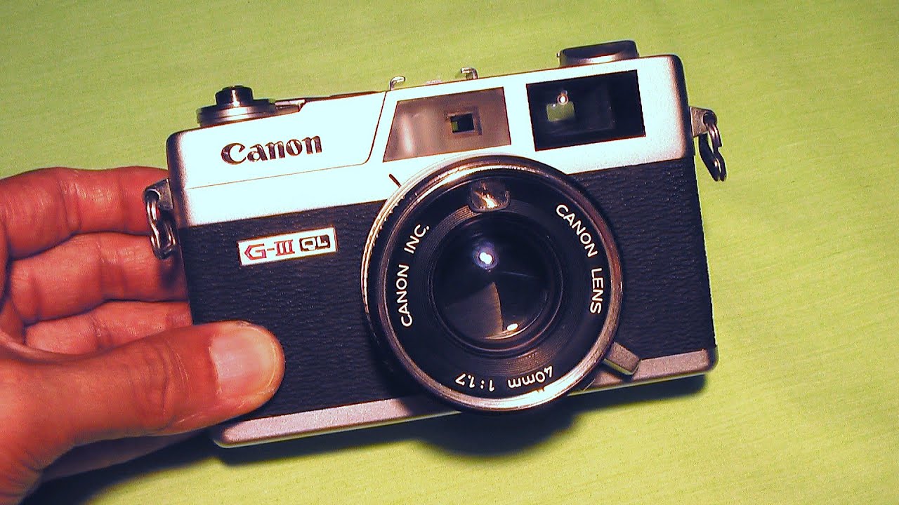 How to use the Canon New Canonet QL17G-III CANON New Canonet QL17