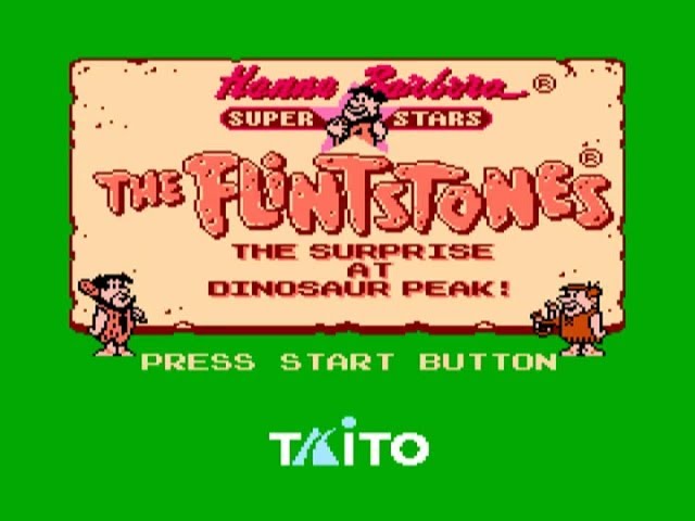 NES 原始家族フリントストーン / The Flintstones 1994 DEMO - YouTube
