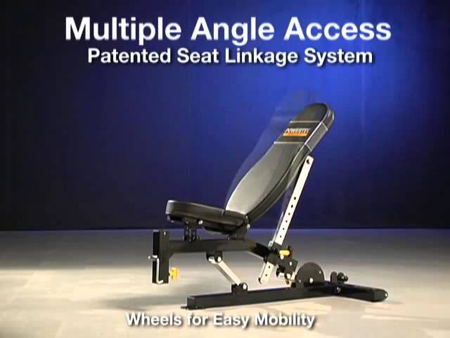 Powertec - Utility Bench 13 - WB-UB13 - BeterSport.nl - YouTube