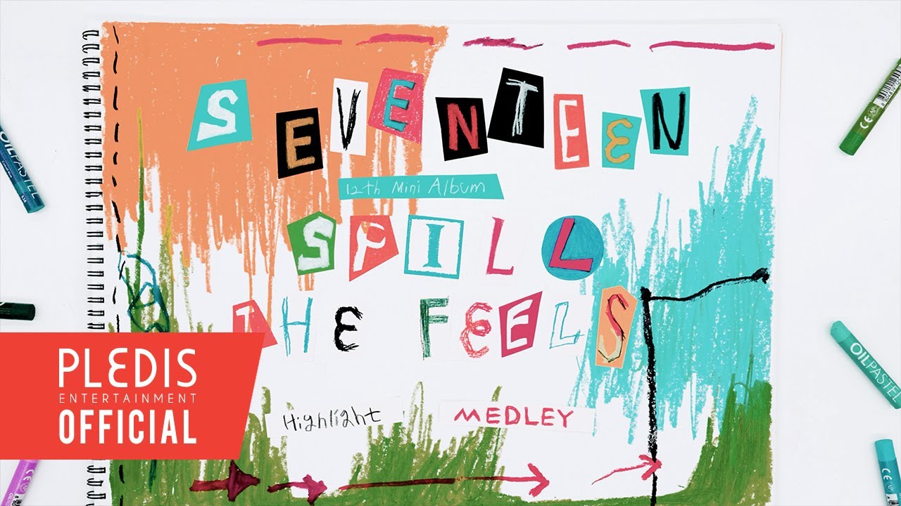 SEVENTEEN 12thミニアルバム「SPILL THE FEELS」2024年10月15日