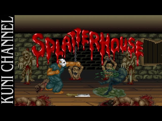 レトロゲーム部 #1092 スプラッターハウスを初見プレイ！アーケード