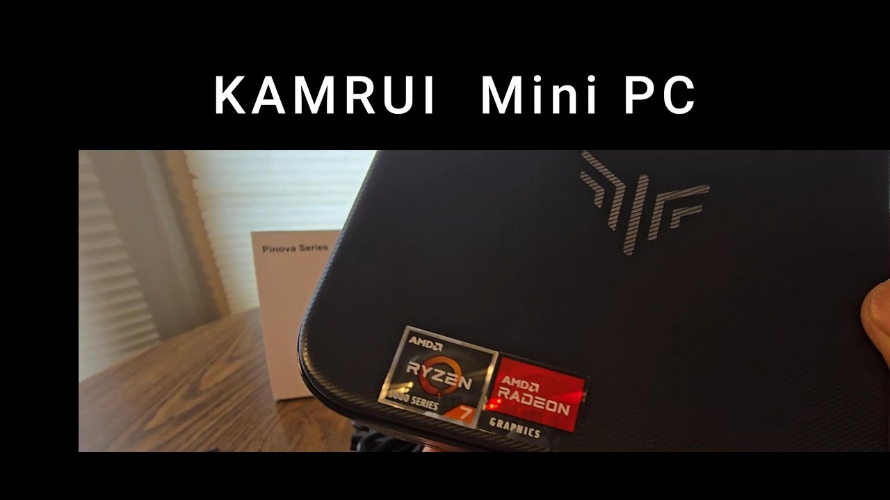 KAMRUI E3B Pinova Series Mini PC with AMD Ryzen 7 (EPISODE 4953
