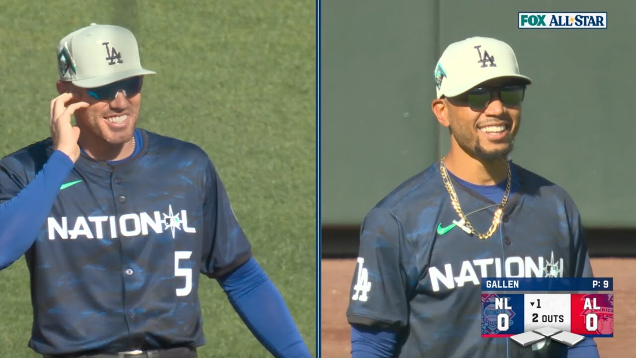 Mookie Betts and Freddie Freeman mic'd up TOGETHER at the All-Star