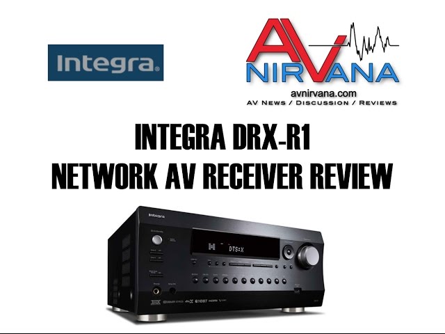 Integra DRX-R1 11.2 Channel Network AV Receiver Review - YouTube