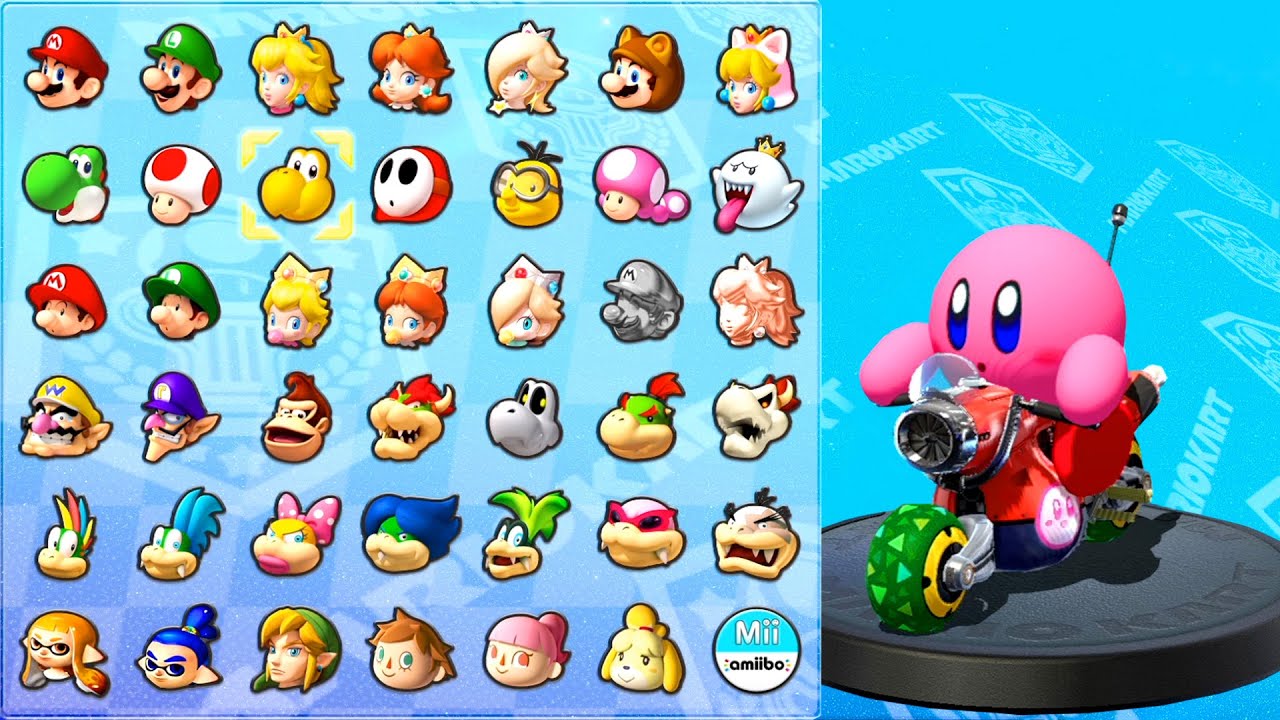 マリオカート8デラックス】カービィのリーフカップ - YouTube