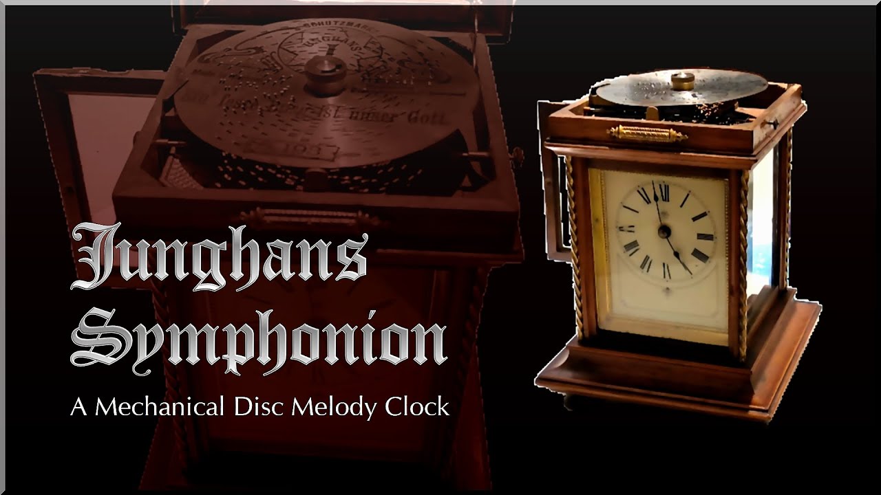 Junghans Symphonion - A Mechanical Disc Melody Clock (4K) - YouTube