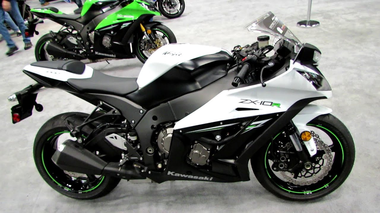 2014 Kawasaki Ninja ZX-10R Walkaround - 2013 NY Moto Show - YouTube