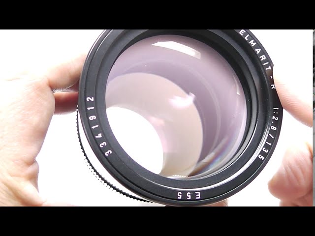 LEICA ライカ ELMARIT-R エルマリート 135mm F2.8 3カム - YouTube