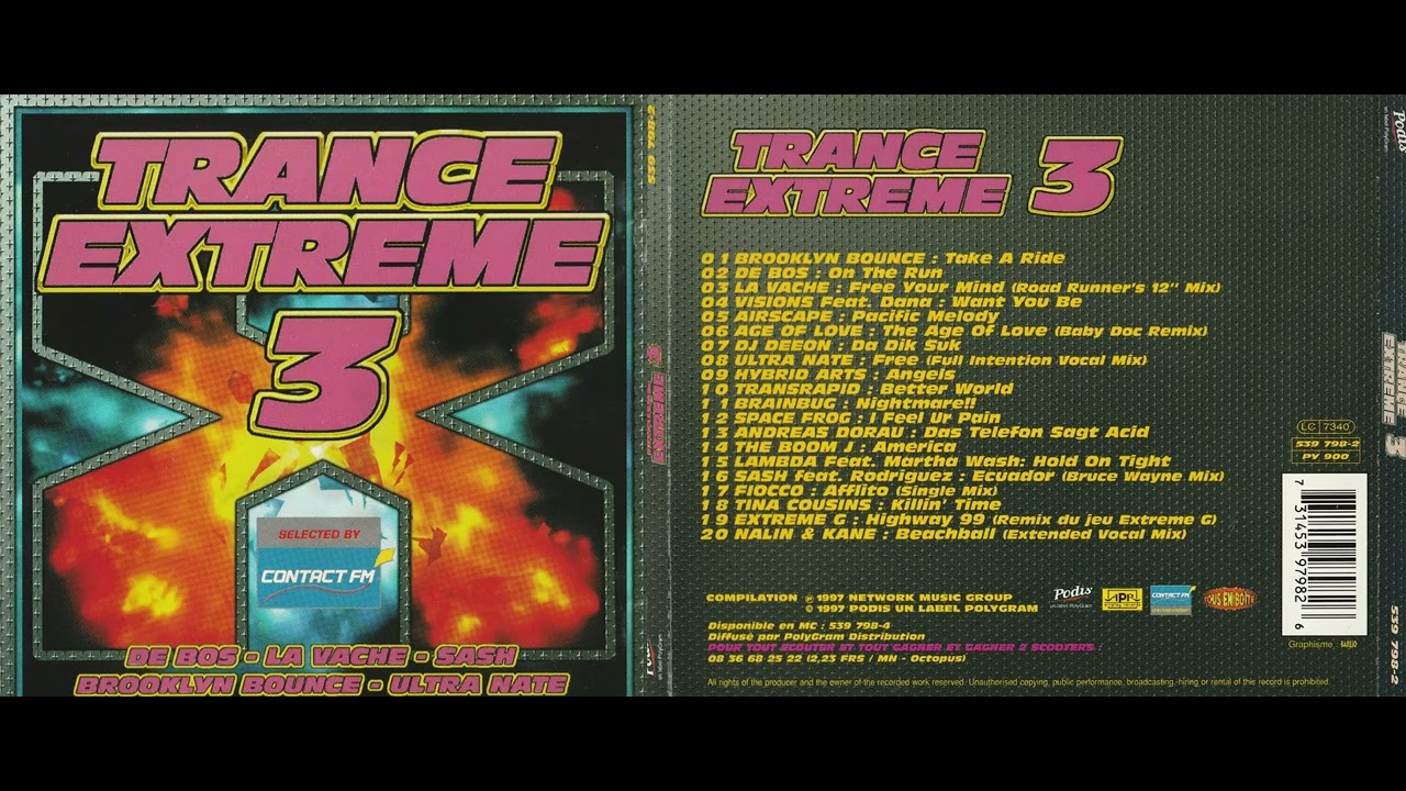 Trance Extreme 3 ✨Compilation Complete ✨1997 - YouTube