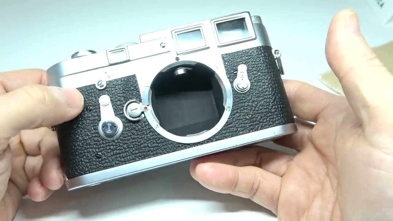 LEICA ライカ M3 後期 SS シングルストローク 1966年 ドイツ製 - YouTube