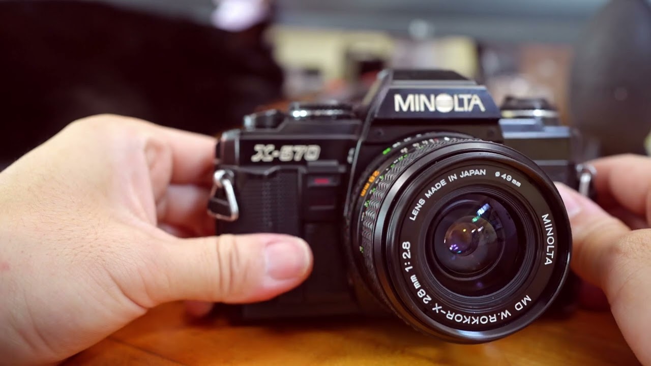 Minolta X570 (X500) | The Best Manual Focus 35mm SLR Film Camera