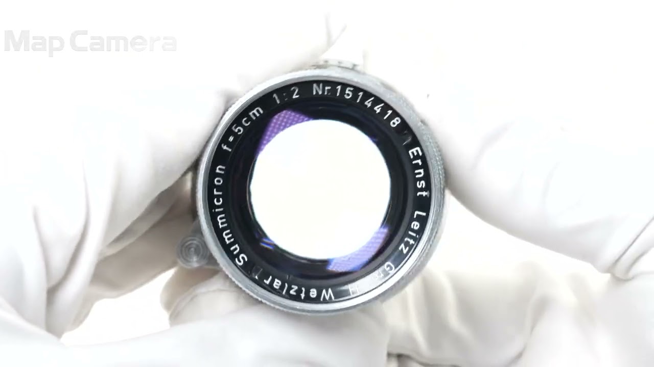 Leica (ライカ) ズミクロン M50mm F2 固定鏡筒 前期 良品 - YouTube
