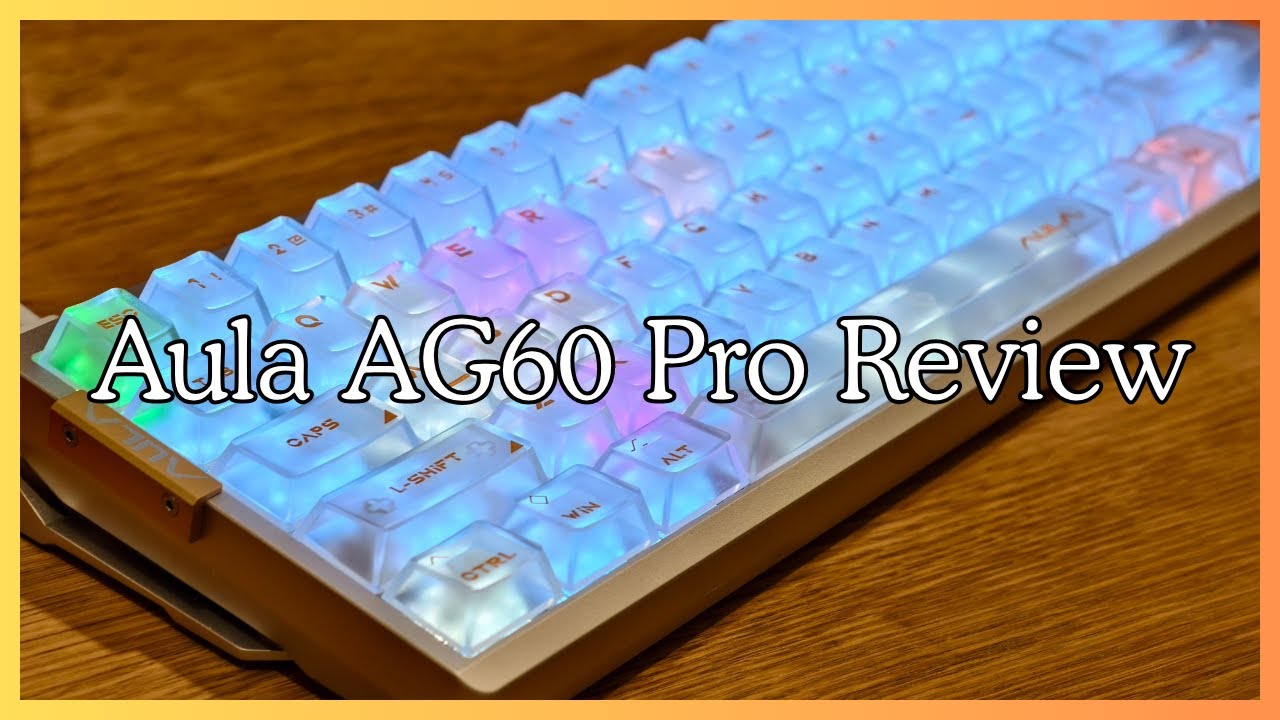 AULA AG60 Pro HE Keyboard – My Review After a Week of Gaming - YouTube
