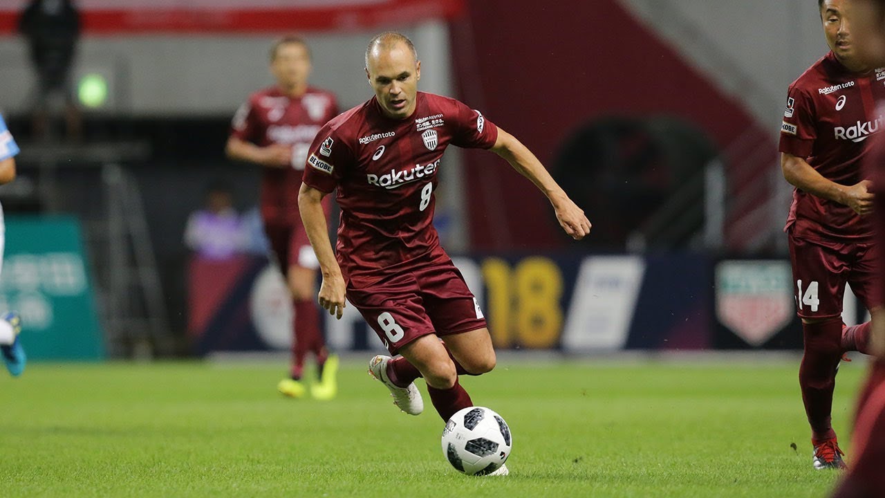 Official : Andres Iniesta scores first ever J.League goal! Vissel