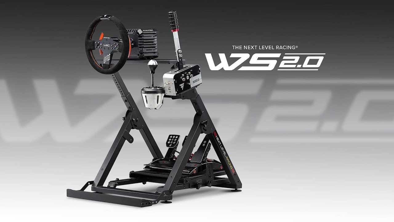 Introducing the Next Level Racing Wheel Stand 2.0 - YouTube