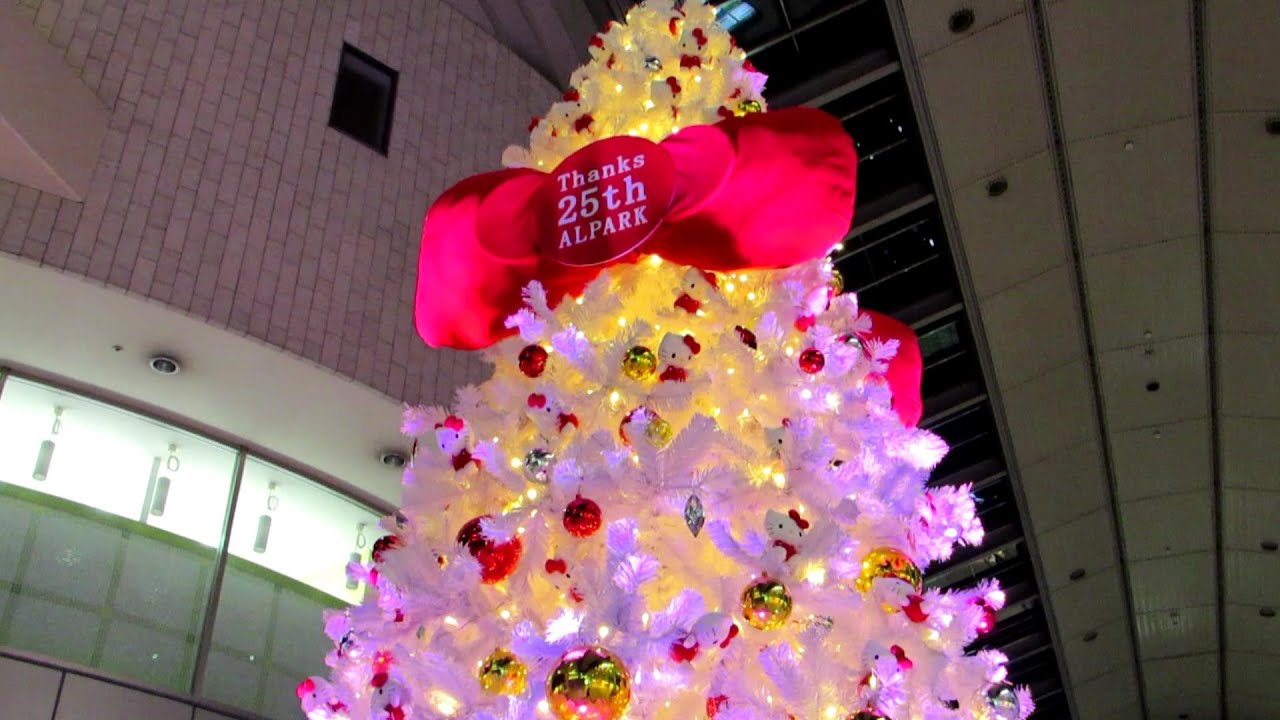 キティちゃんのクリスマスツリー Hello Kitty Christmas Tree - YouTube