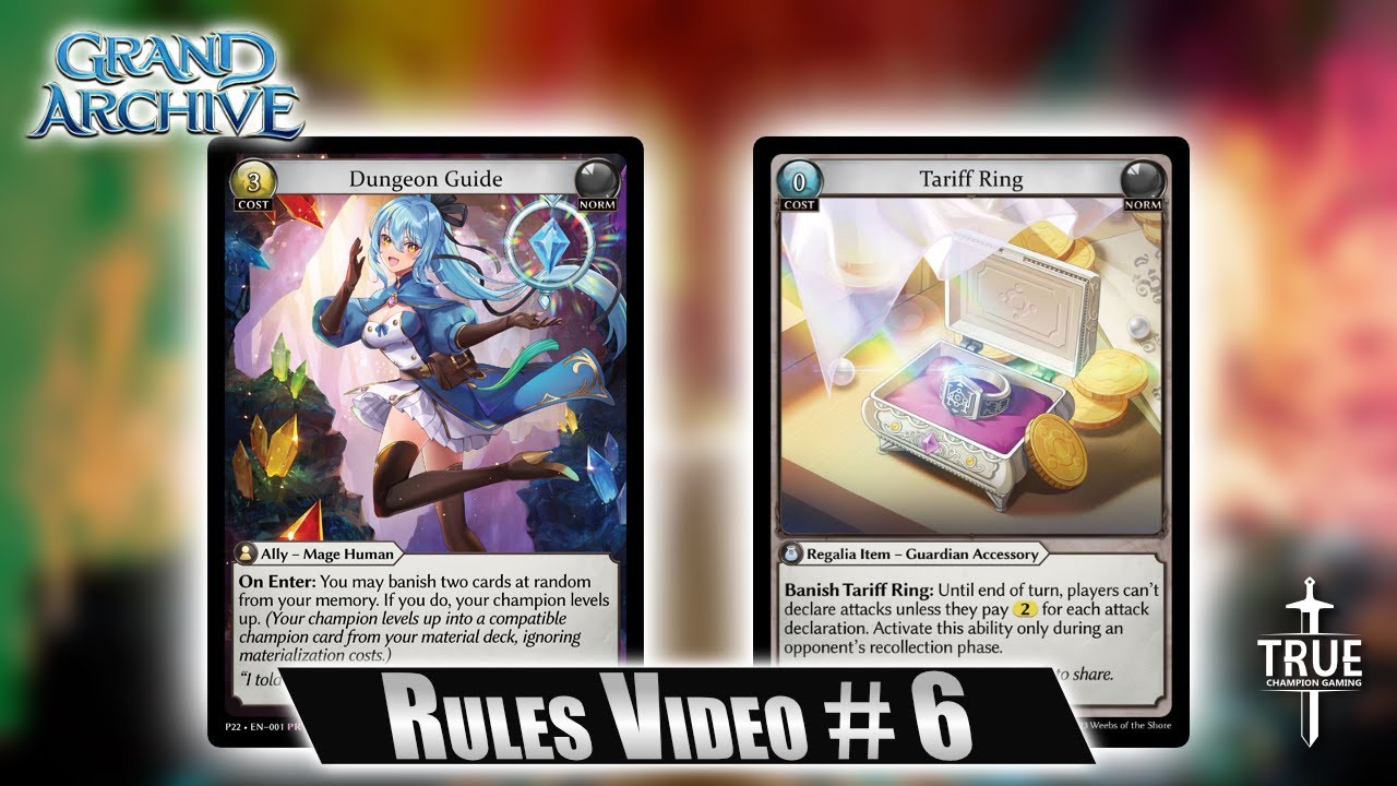 Rules for Competitive Play (#6) | Grand Archive TCG - YouTube