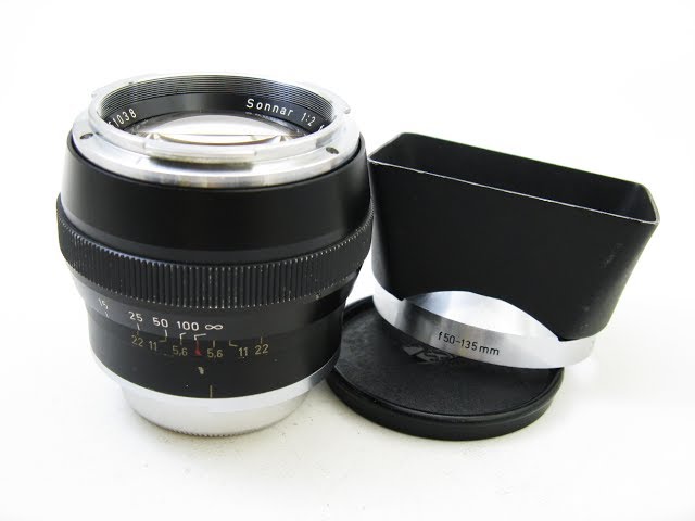 Carl Zeiss Sonnar 85mm F2 Black (Contarex) - YouTube
