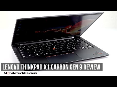 Lenovo ThinkPad X1 Carbon Gen 9 (2021) Review - YouTube