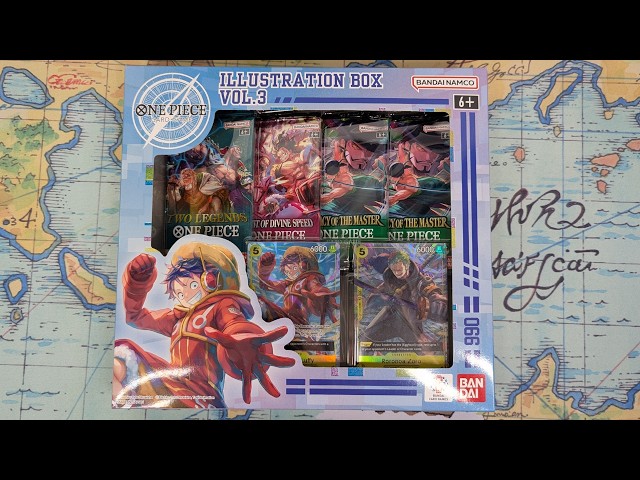 One Piece Illustration Box Vol. 3 - One Piece Card Game - YouTube