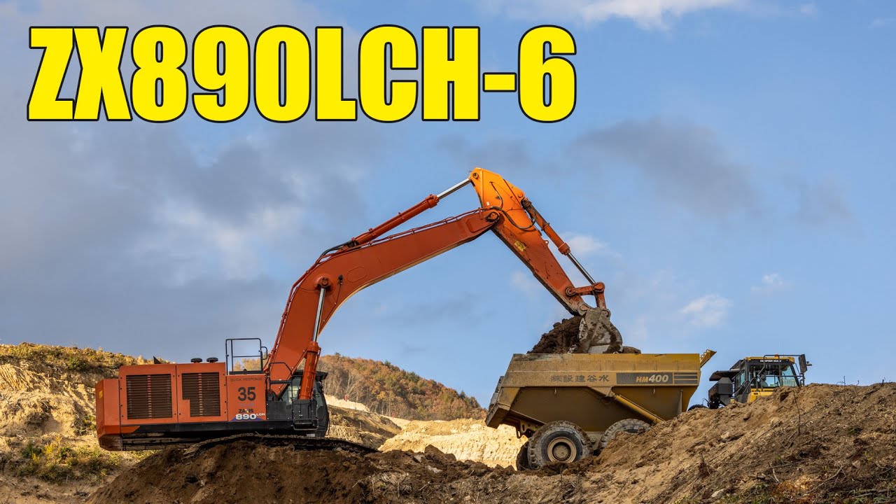 ZX890LCH-6 HITACHI - YouTube