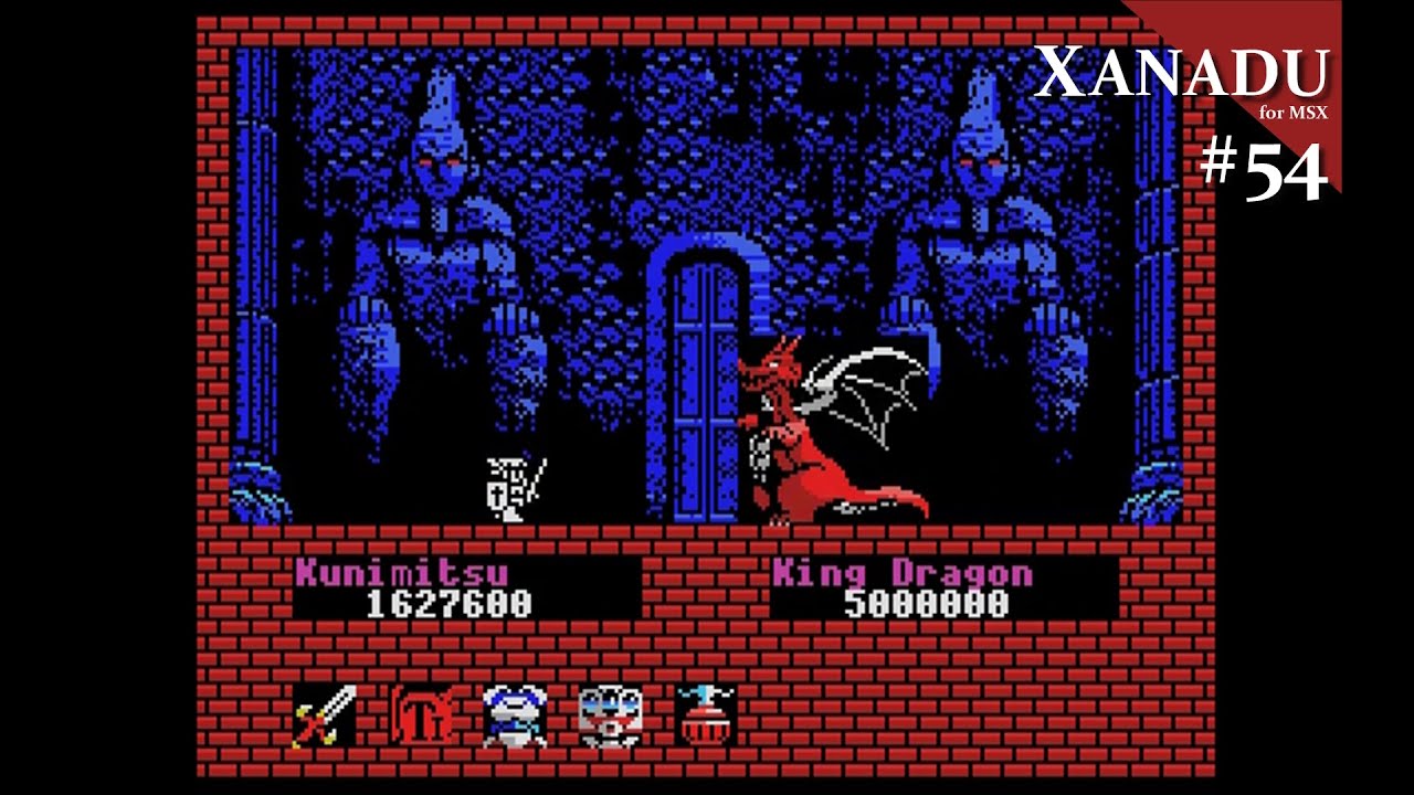 Play】MSX ザナドゥ #54 - END - レトロゲーム - YouTube